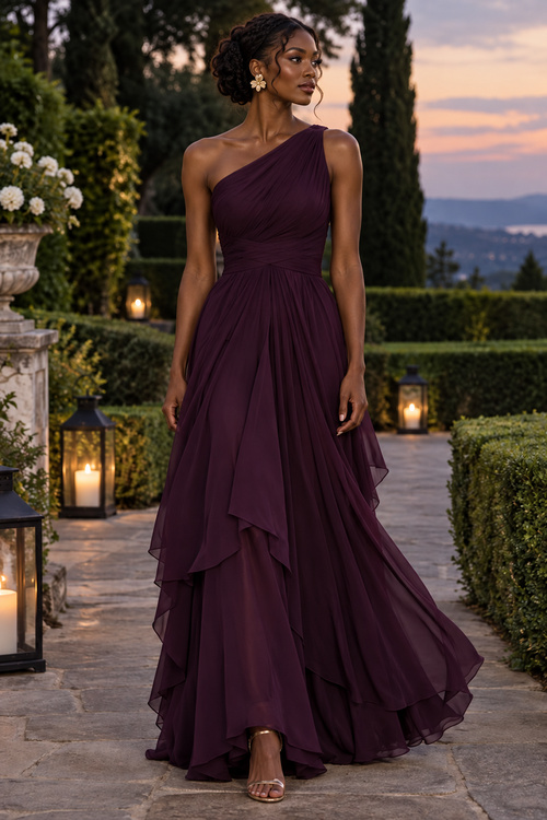 plum-one-shoulder-gown